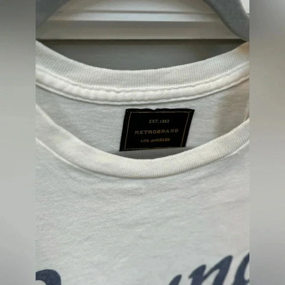 NWT Retrobrand x Anthropologie Laguna Tennis Club Muscle Tee - Picture 5 of 7